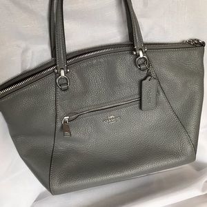 Coach Pebbled Prairie Satchel